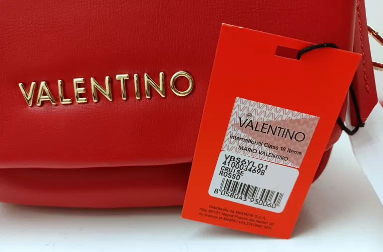 MAŁA TOREBKA VALENTINO VBS6YL01 CZERWONA