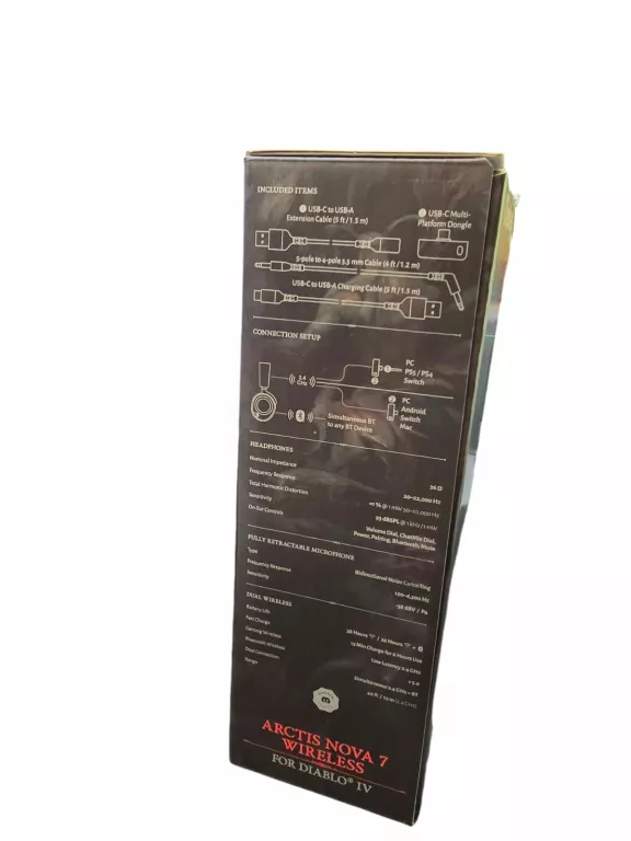 SŁUCHAWKI STEELSERIES ARCTIS NOVA 7 DIABLO IV,