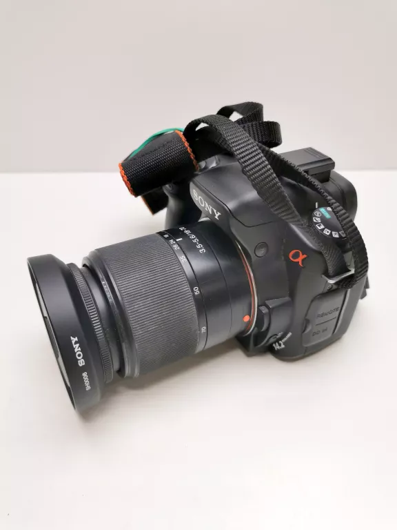 LUSTRZANKA SONY ALFA 350 KORPUS + OBIEKTYW SONY 3.5-6.3/18-70