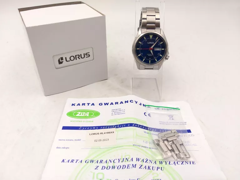 ZEGAREK MĘSKI LORUS Y676-X057 AUTOMAT