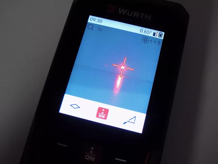WYBITNY DALMIERZ LASEROWY WURTH WDM 9-24 250M/KAMERA/BLUETOOTH