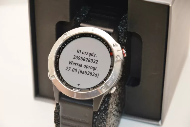 ZEGAREK SPORTOWY GARMIN FENIX 6