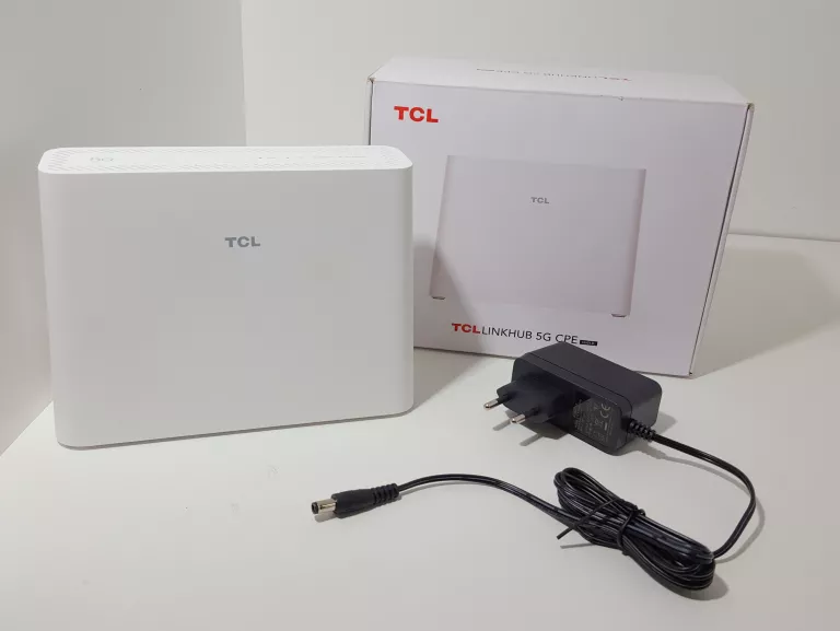 ROUTER TCL LINKHUB 5G CPE ZASILACZ PUDEŁKO