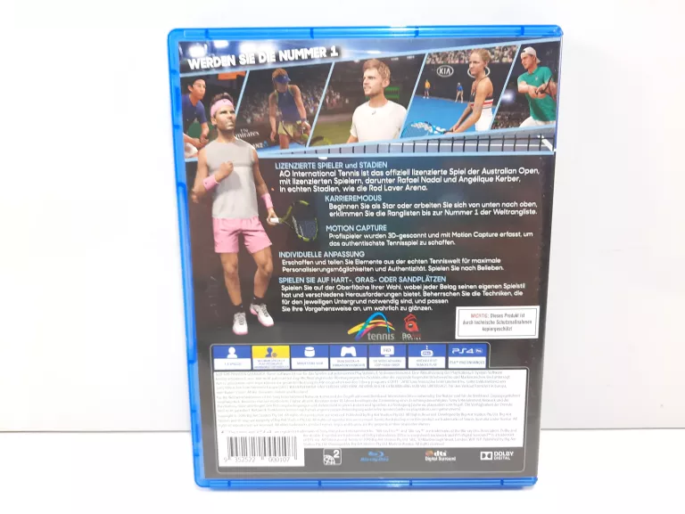 GRA AO INTERNATIONAL TENNIS PS4