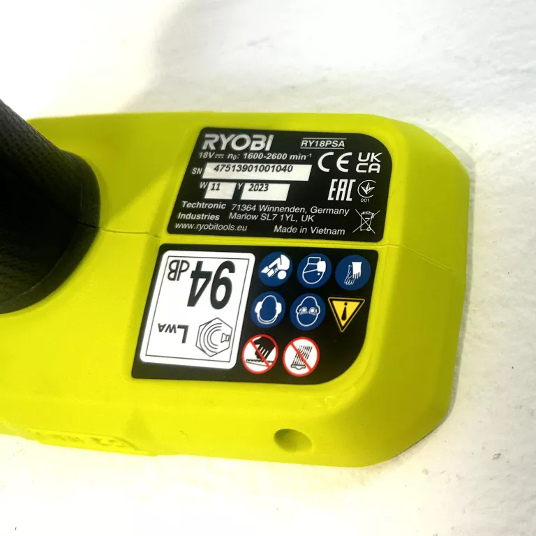RYOBI RY18PSA-0 ONE+ 18V – PIŁA OGRODOWA 15 CM