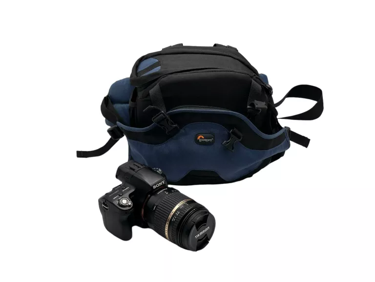 APARAT SONY A55 SLT-A55V + OBIEKTYW TAMRON 18-270MM F/3,5-6,3 DI II PZD