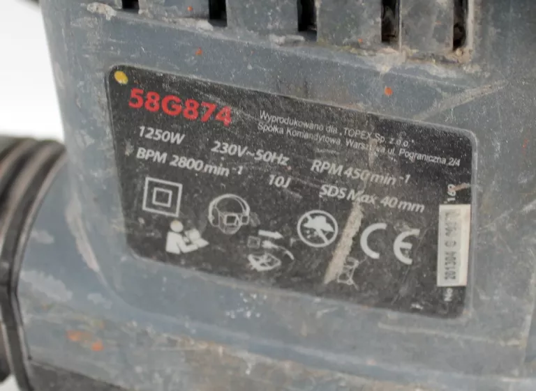 MŁOT UDAROWY GRAPFITE 58G874