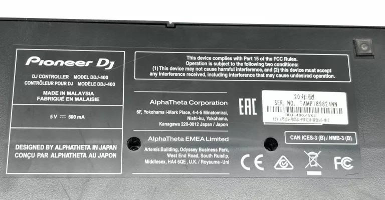KONSOLA DJ PIONEER DDJ-400