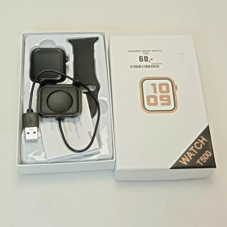 ZEGAREK SMARTWATCH T500 @ WARTO