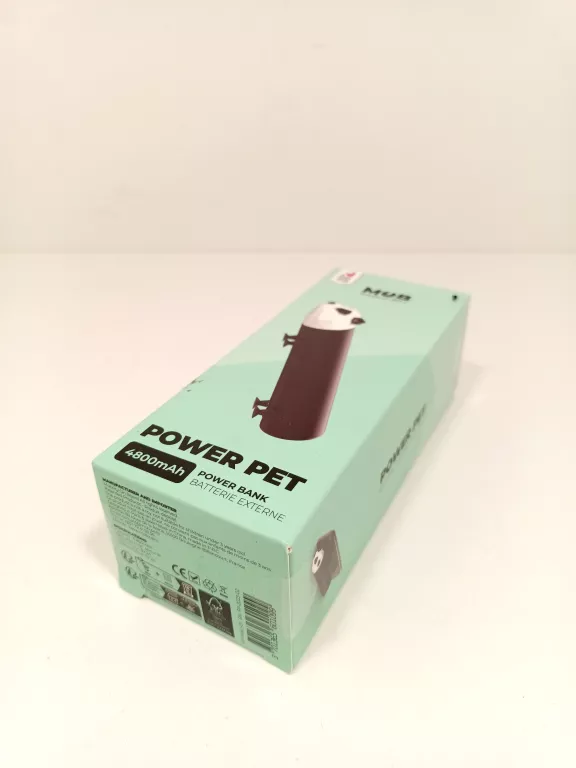 POWERBANK 4800 MAH POWER PET PANDA MOBILITY ON BOARD ŁADOWARKA 2A