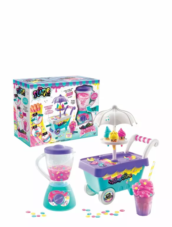 FABRYKA SLIME BLENDER DIY SHAKE DELUXE LODZIARNIA GLUTY ZAPACHOWE