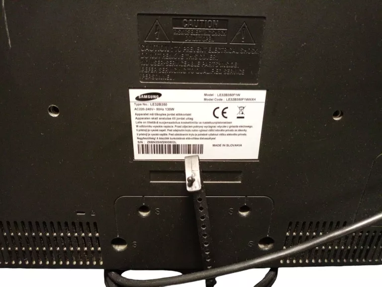 TELEWIZOR LCD SAMSUNG LE32B350F1W 32" BN