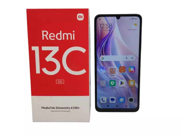 TELEFON XIAOMI REDMI 13C 4/128G 6,74" 5000MAH 50MPX 4G DUAL SIM - CZĘŚCI