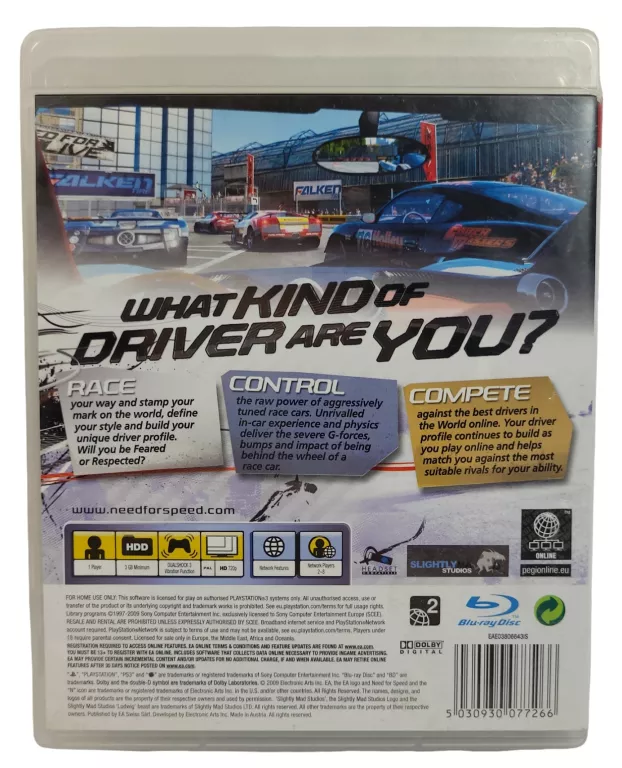 GRA PS3 NEED FOR SPEED SHIFT
