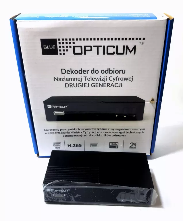 TUNER DEKODER DVB-T2 OPTICUM NYTROBOX NSE H.265 (4617/24)