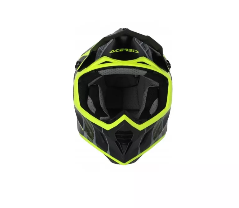 KASK CROSS ACERBIS X-TRACK CZARNO-FLUO ŻÓŁTY R.L