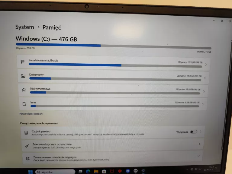 LAPTOP HP OMEN RTL8852AE RAM 32GB, AMD RYZEN5