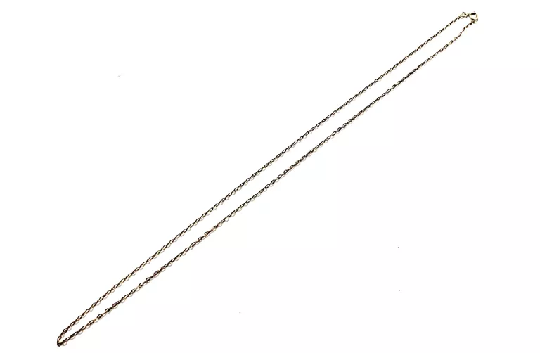 KLASYCZNY ZŁOTY ŁAŃCUSZEK PRÓBA 375 / 65 CM
