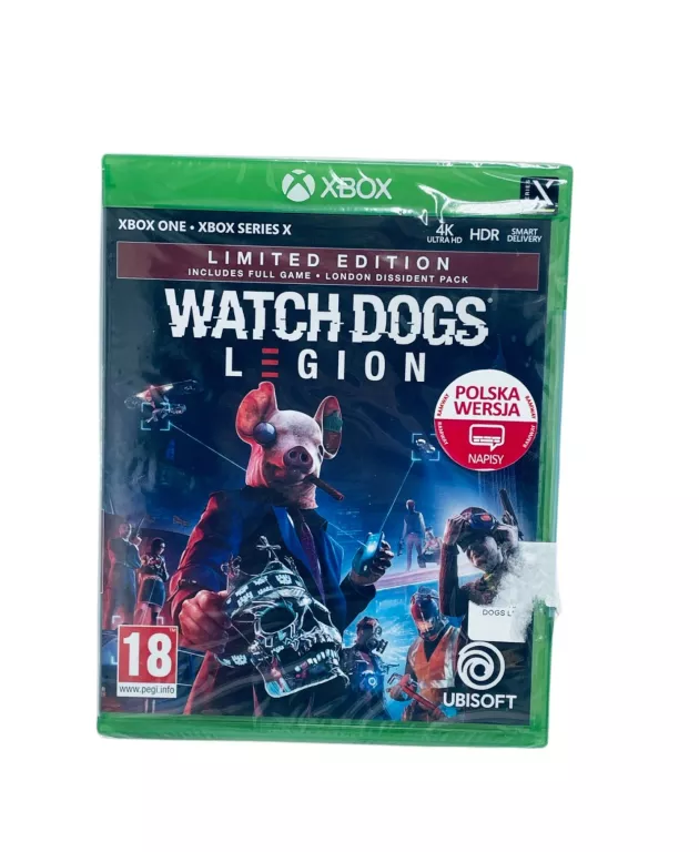 GRA NA XBOX ONE/ SERIES X WATCH DOGS LEGION LIMITED EDITION