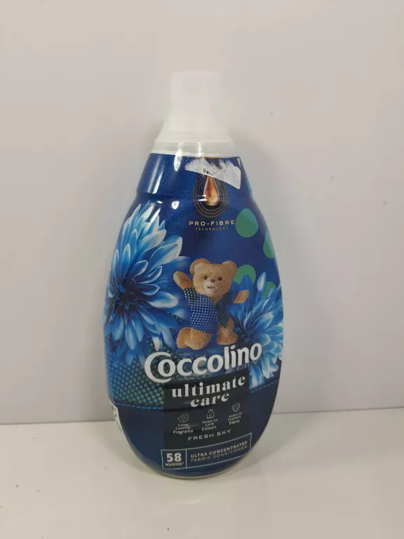 COCCOLINO ULTIMATE CARE PŁYN DO PŁUKANIA FRESH SKY 870ML 58 PRAŃ