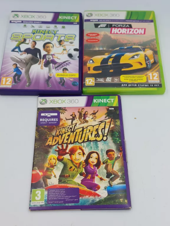 KONSOLA XBOX 360 Z KINEKTEM
