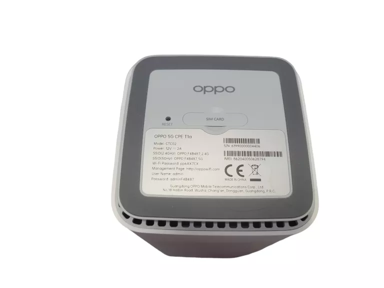 ROUTER OPPO 5G CPE T1A