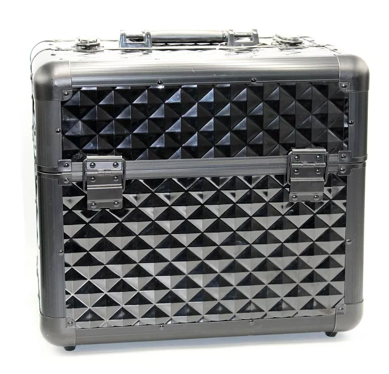 KUFER KOSMETYCZNY NEONAIL ROZM. M 35 X 30 X 24,5 CM CZARNY
