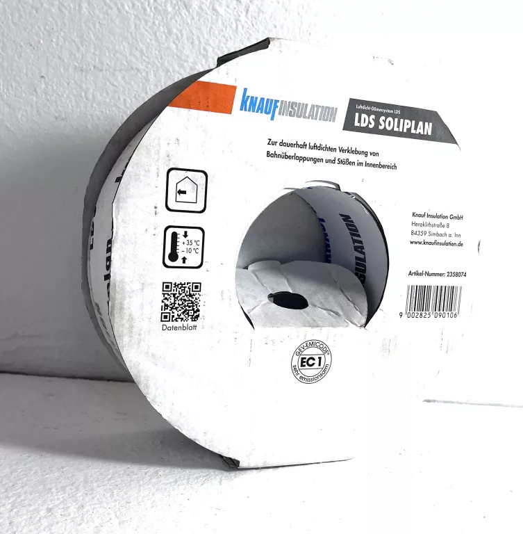 KNAUF TAŚMA DO PAROIZOLACJI HOMESEAL LDS SOLIPLAN 60MMX40M