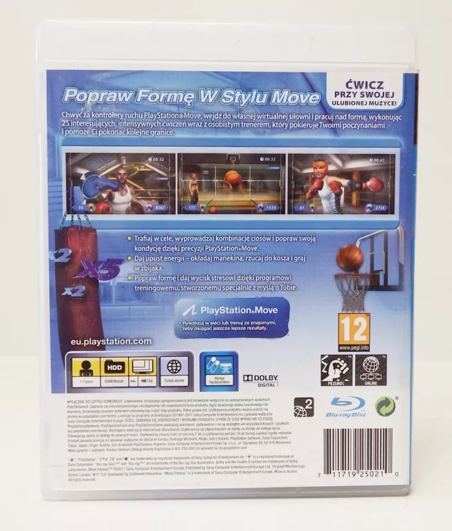 GRA NA PS3 MOVE FITNESS PROMOCJA