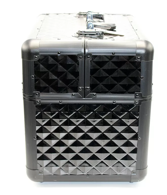 KUFER KOSMETYCZNY NEONAIL ROZM. M 35 X 30 X 24,5 CM CZARNY