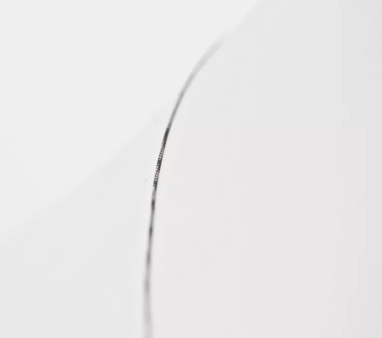 ZŁOTY NASZYJNIK Z BRYLANTAMI BIAŁE ZŁOTO 750 1,11 45CM