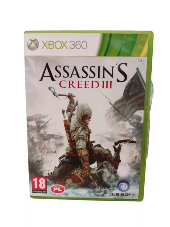 ASSASSIN'S CREED III X360 XBOX 360 AKCJA