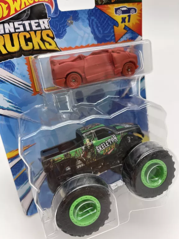 HOT WHEELS MONSTER TRUCK SKELETON CREW