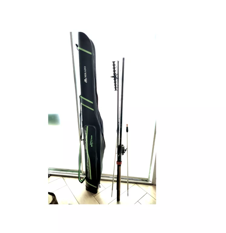 WĘDKA SASORI FEEDER 390 10,00-100,00 G 137 + ETUI MIKADO FEEDER + AKCESORI