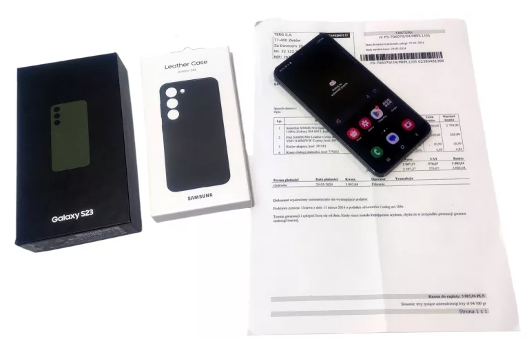 TELEFON SAMSYNG GALAXY S23 8/128 POWYSTAWOWY STAN IGŁA ! GWARANCJA
