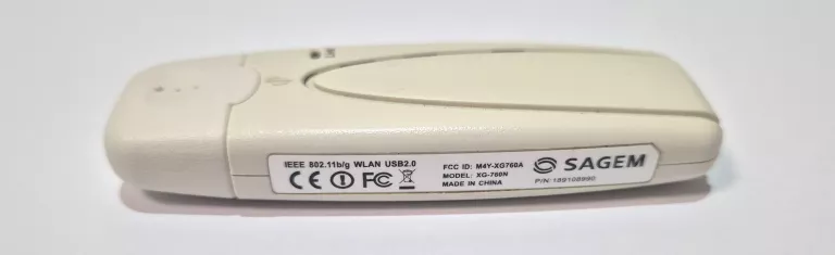 SAGEM XG-762N KARTA SIECIOWA WIFI USB
