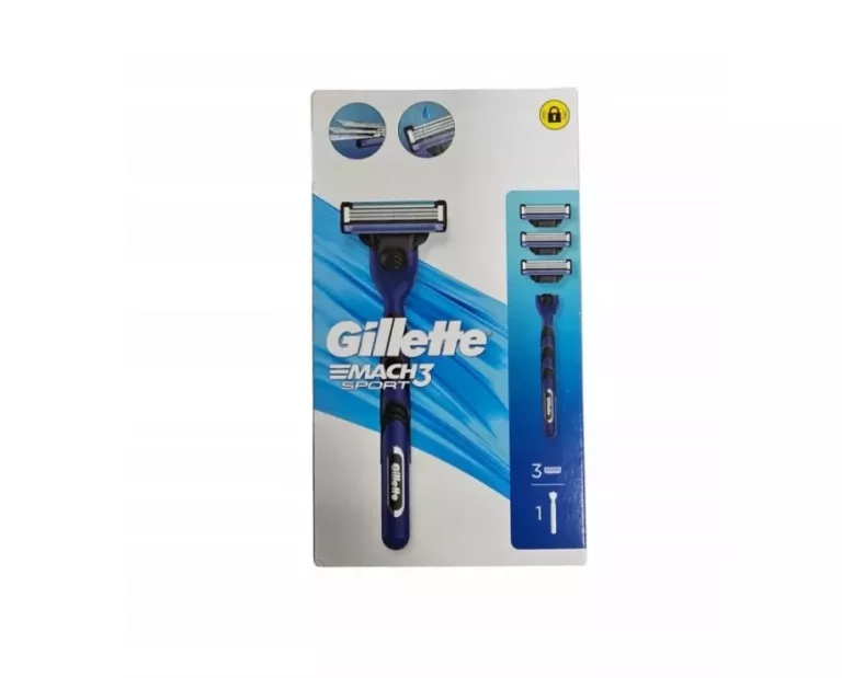 GILLETTE MACH 3 SPORT 3+1