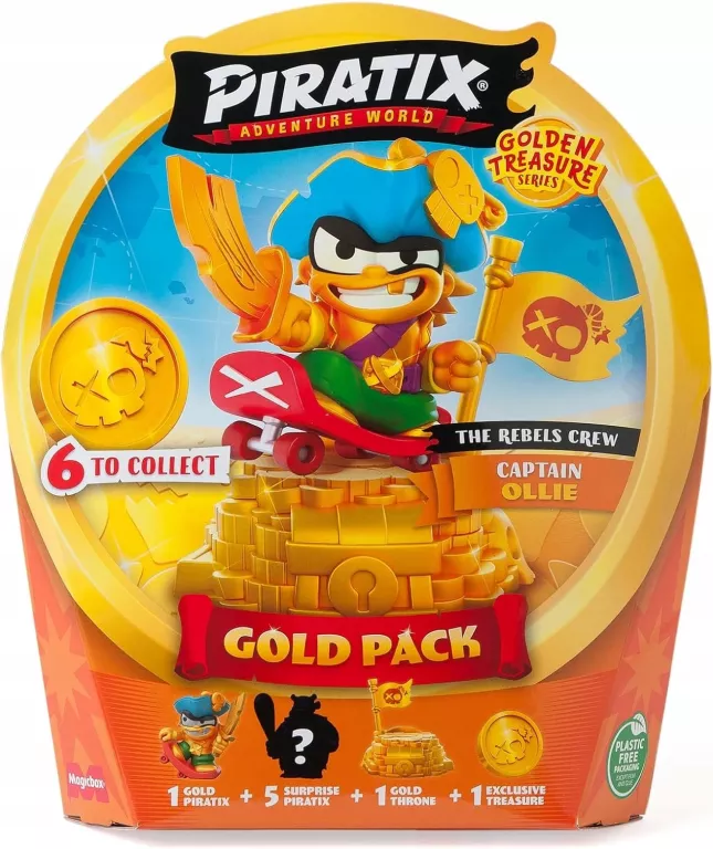 ZESTAT PIRATIX ADVENTURE WORLD 6-PACK CAPITAN OLLIE