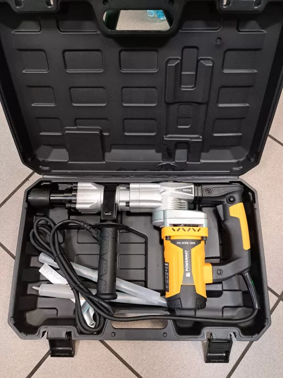 MŁOT WYBURZENIOWY POWERMAT PM-MWB-2800 15 J 2800 W