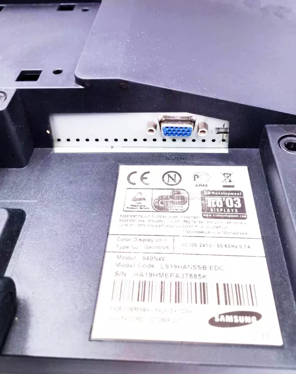 MONITOR SAMSUNG SYNCMASTER 940 NW