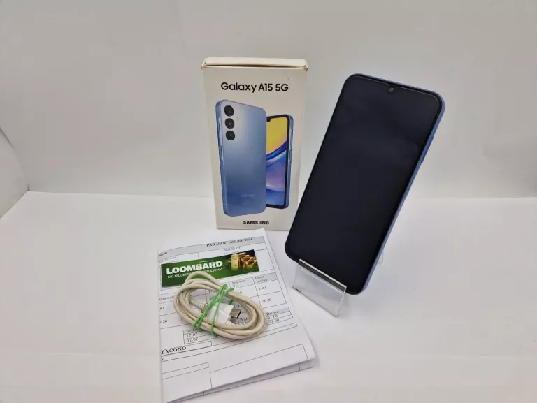 TELEFON SAMSUNG GALAXY A15 5G KPL GWARANCJA 22M