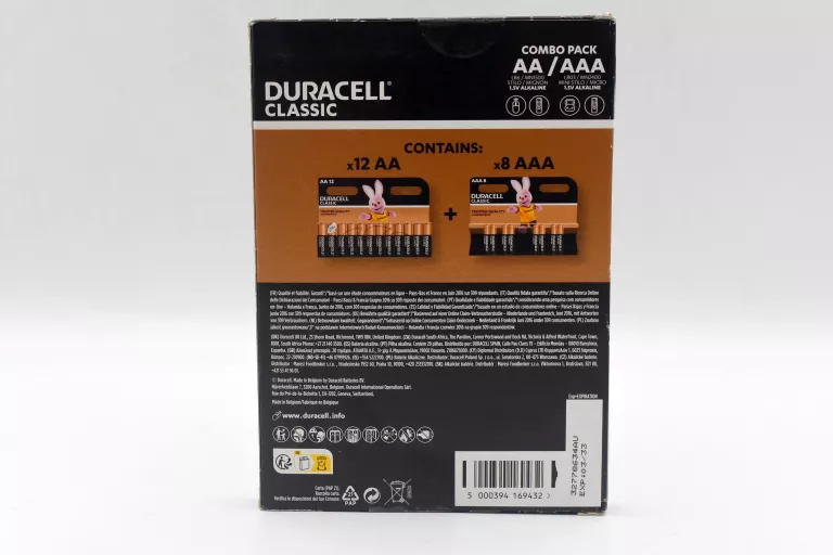 BATERIE DURACELL CLASSIC 20 SZT