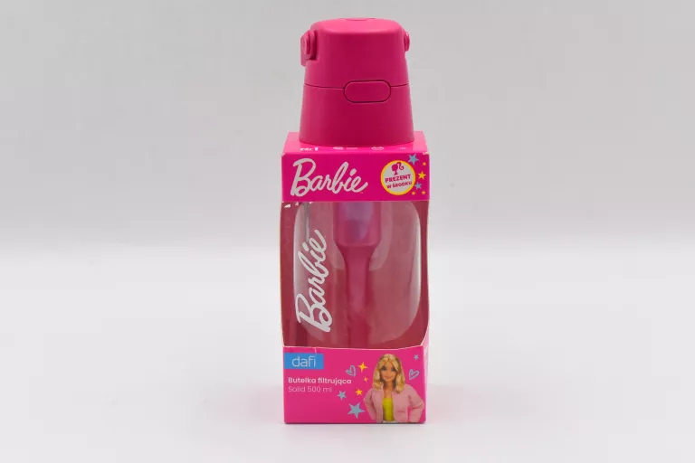 DAFI SOLID BARBIE BUTELKA FILTRUJĄCA RÓŻOWA 0,5L + DŁUGOPIS