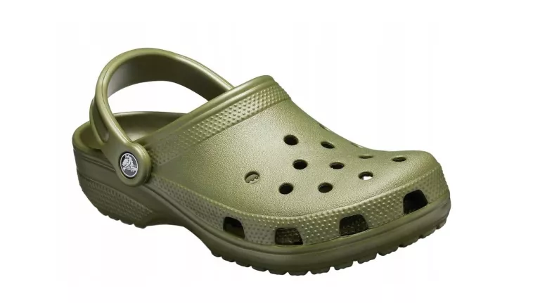 CROCS KLAPKI UNISEX CLASSIC CHODAKI ZIELONE KHAKI WYGODNE 37/38 EU