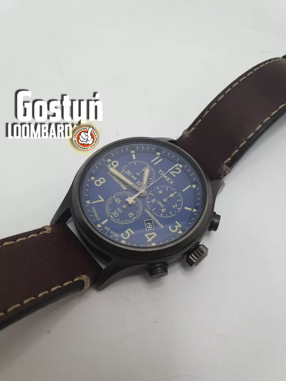 ZEGAREK MĘSKI TIMEX EXPEDITION INDIGLO WR100
