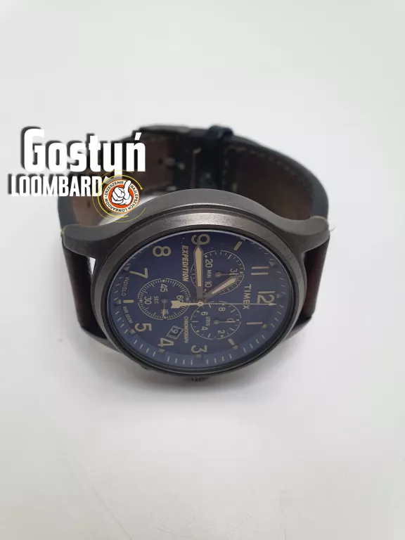 ZEGAREK MĘSKI TIMEX EXPEDITION INDIGLO WR100