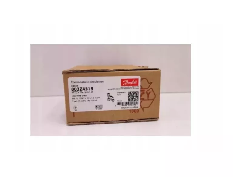 DANFOSS MTCV ZAWÓR TERMOSTATYCZNY CYRKULACYJNY 003Z4515 5710104092102