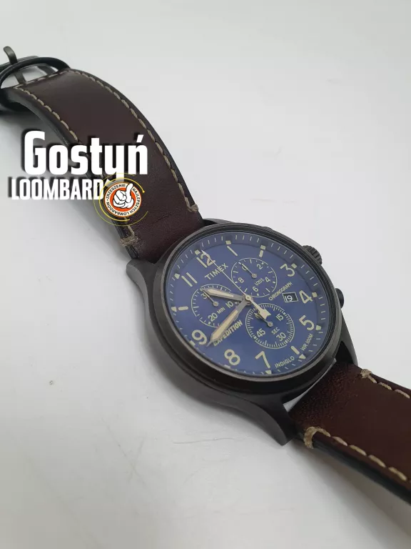 ZEGAREK MĘSKI TIMEX EXPEDITION INDIGLO WR100