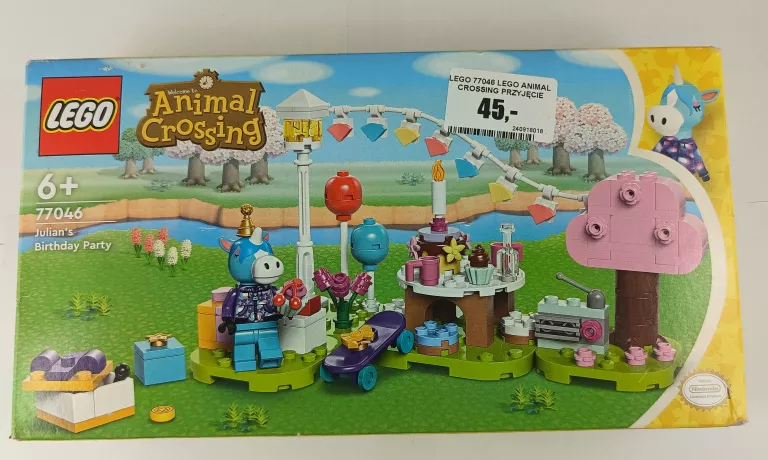 LEGO 77046 ANIMAL CROSSING PRZYJĘCIE URODZINOWE JULIANA