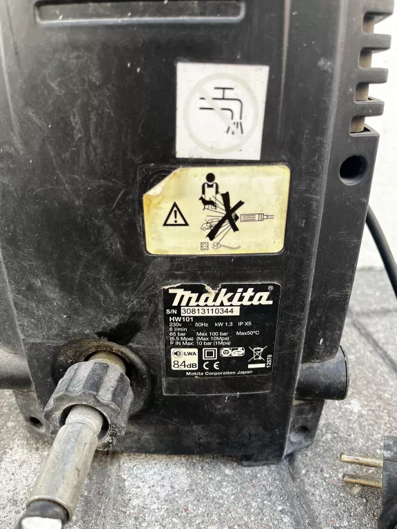 MYJKA CIŚNIENIOWA MAKITA HW101 100 BAR 1300 W 230V